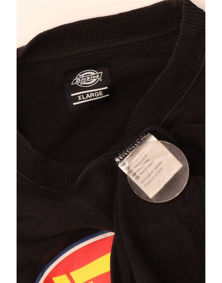 Dickies moletom gráfico masculino jumper XL algodão preto