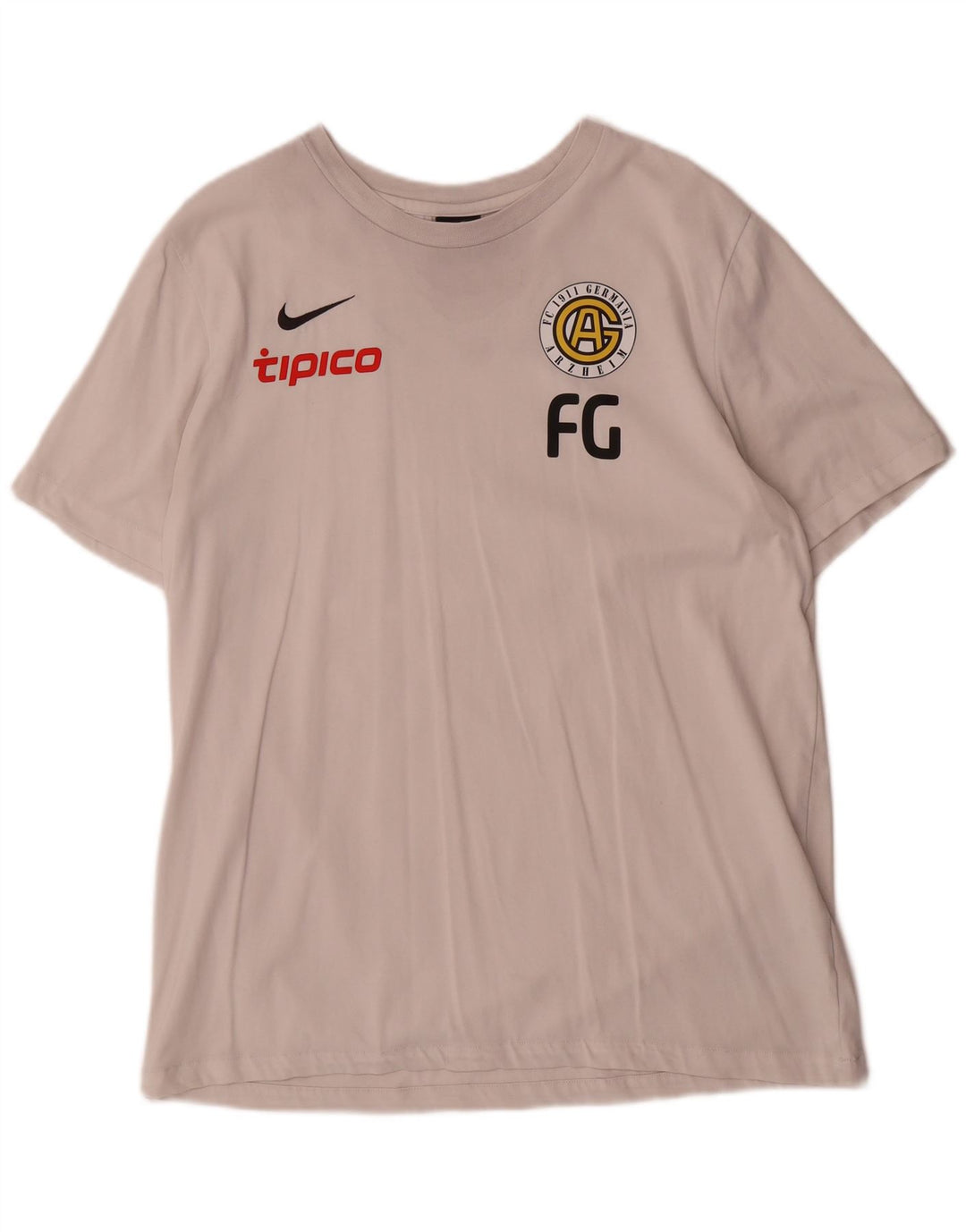 Camiseta Nike Masculina Dri Fit Graphic Top Grande Algodão Branco