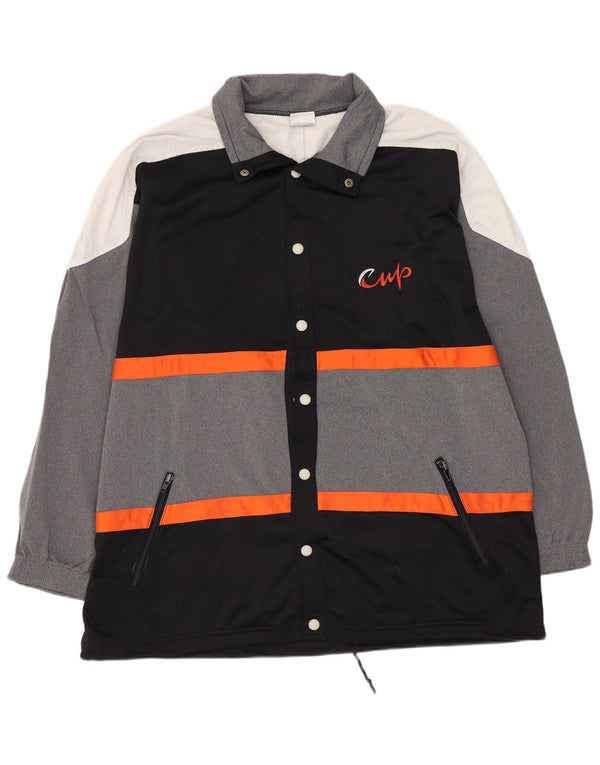 Campagnolo Mens Tracksuit Top Jacket UK 42 XL Colorblock multicolorido