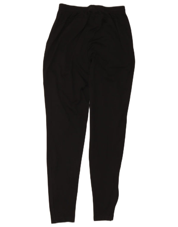 Calça esportiva feminina Nike Dri Fit Graphic UK 8 pequena preta poliéster