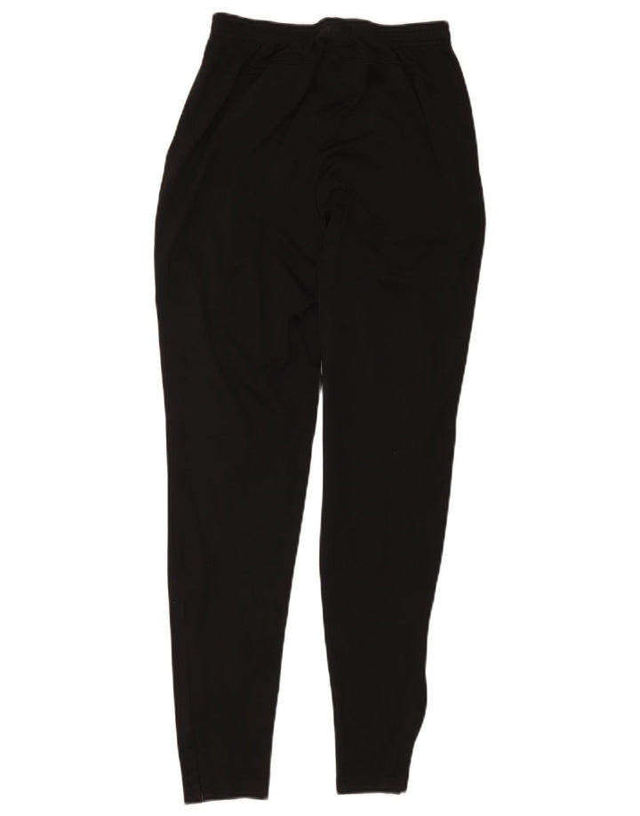 Calça esportiva feminina Nike Dri Fit Graphic UK 8 pequena preta poliéster