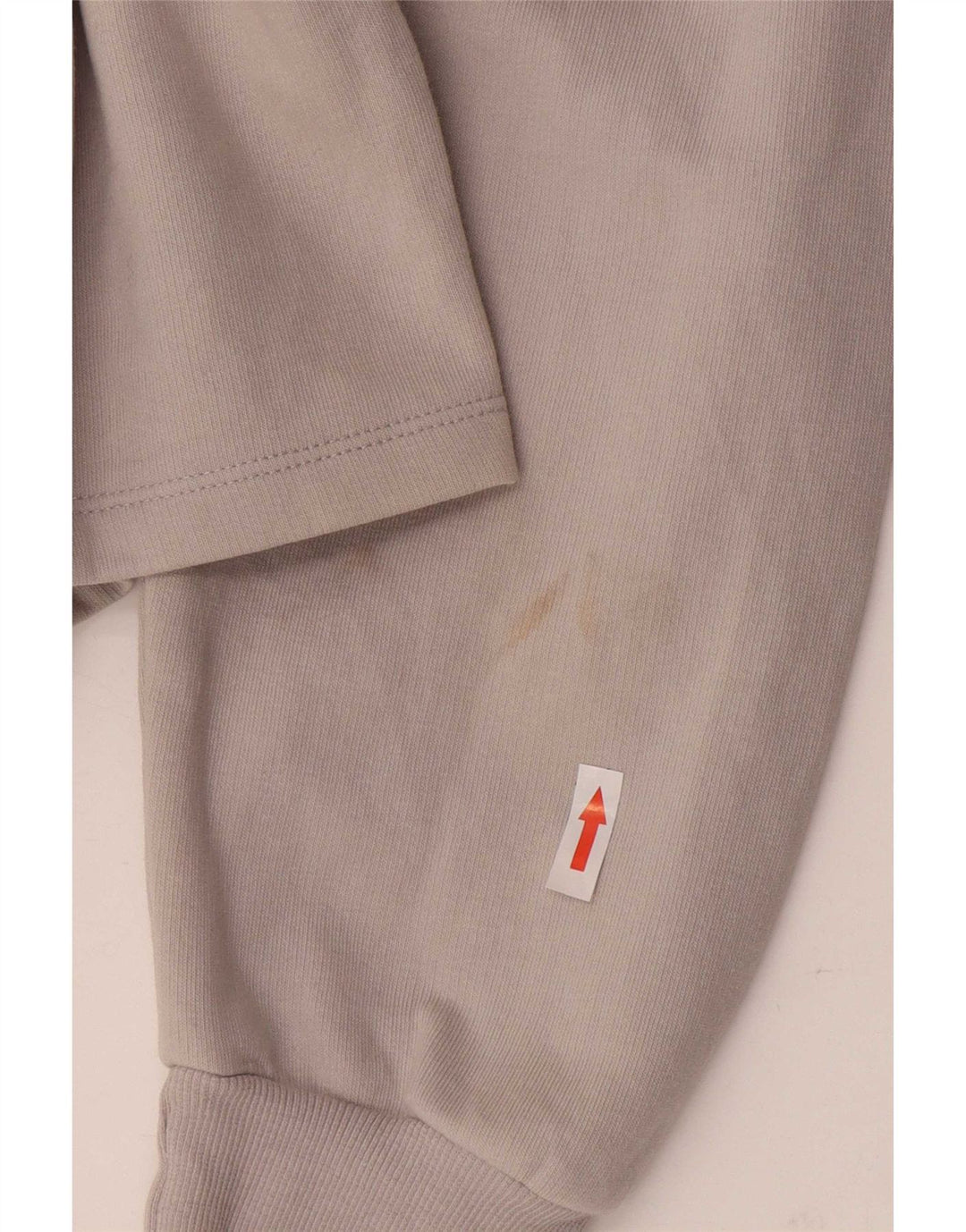 Moletom Zara feminino cropped UK 14 algodão cinza médio
