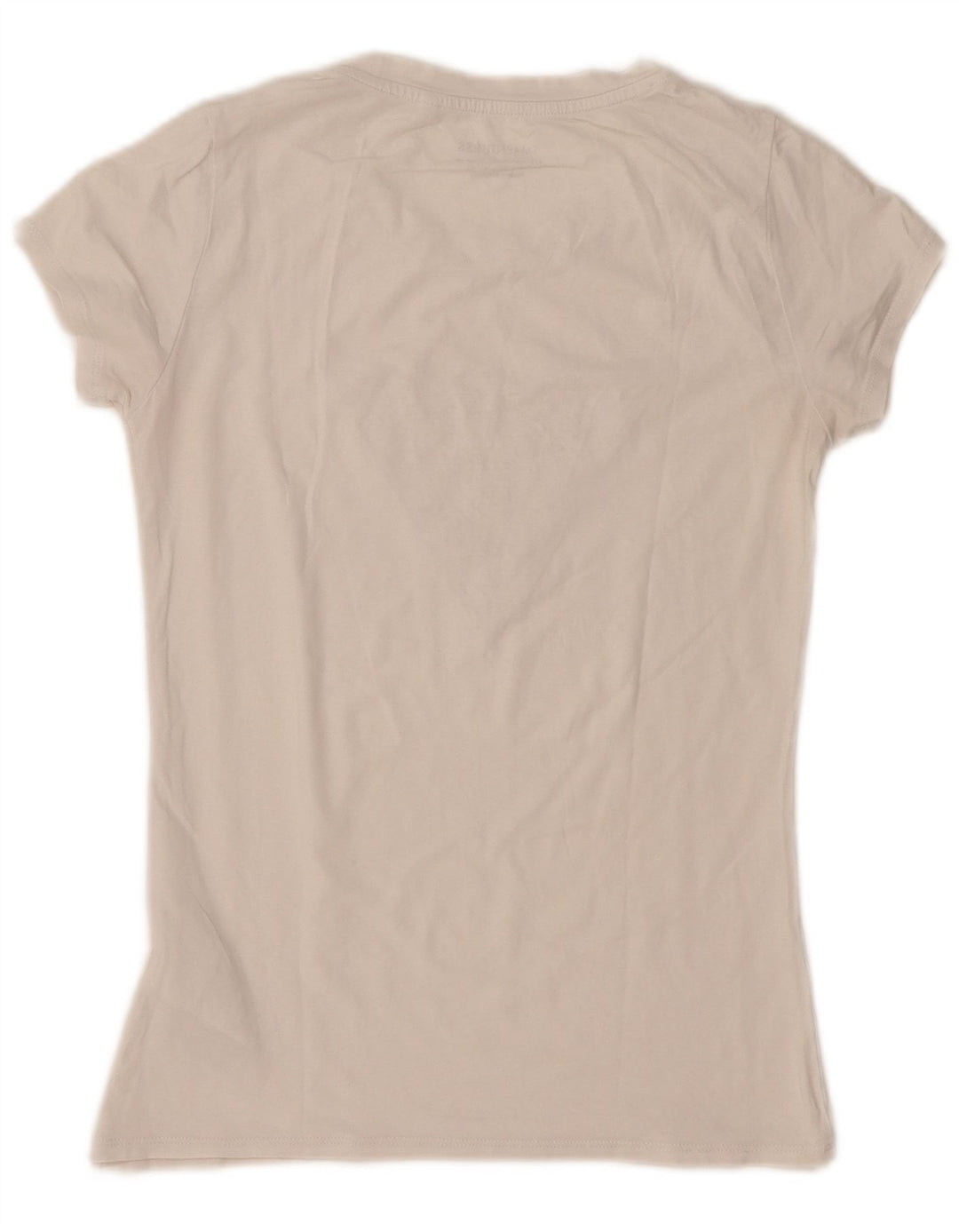 Camiseta feminina Guess com estampa gráfica UK 12 médio algodão branco