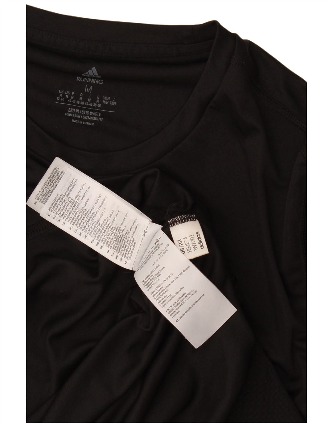 Camiseta Adidas Aeroready Feminina Top UK 12/14 Médio Preto Poliéster