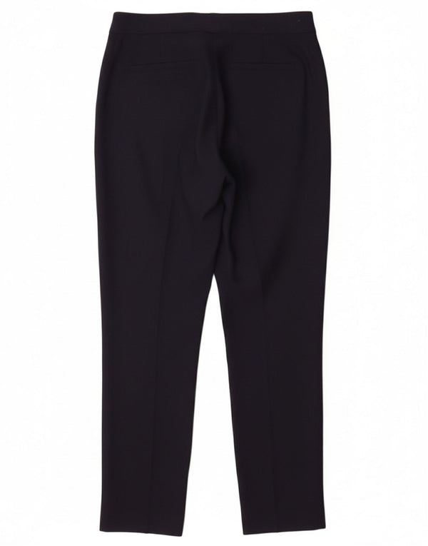 HOBBS Calça Chino Feminina Slim Médio W28 L28 Azul Marinho Lã