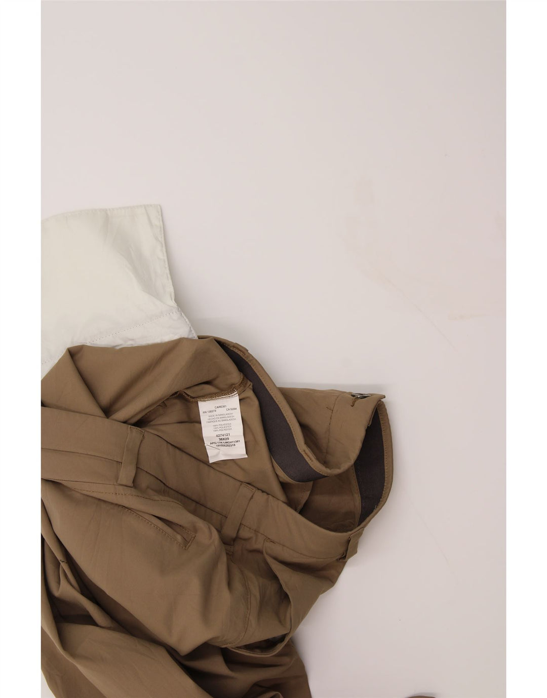 LEE Mens Straight Chino Trousers W38 L29 Beige Polyester Vintage Lee and Second-Hand Lee from Messina Hembry 