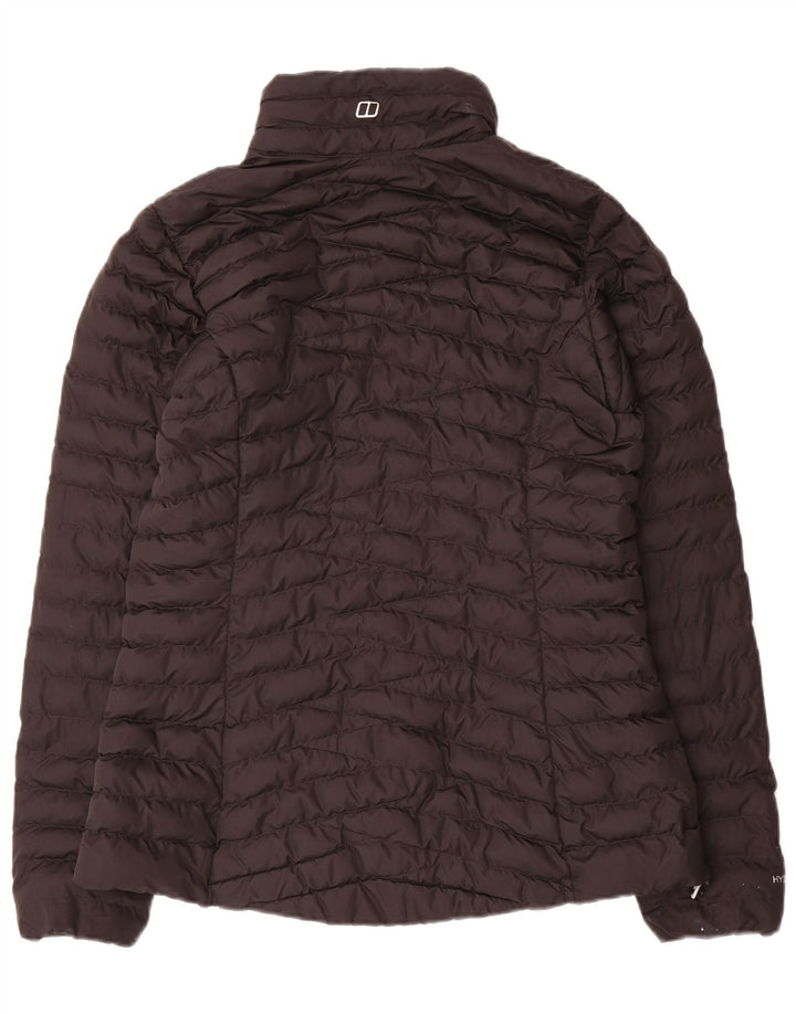 Jaqueta acolchoada feminina BERGHAUS UK 10 poliéster preto pequeno