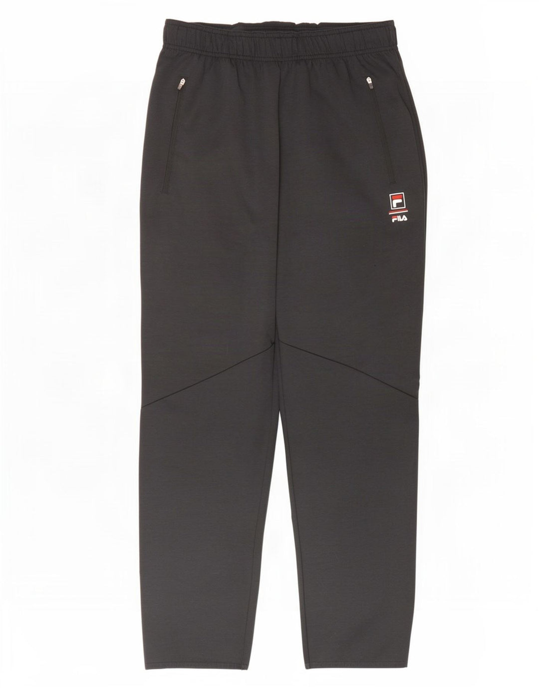 Calça de treino masculina Fila pequena cinza poliéster