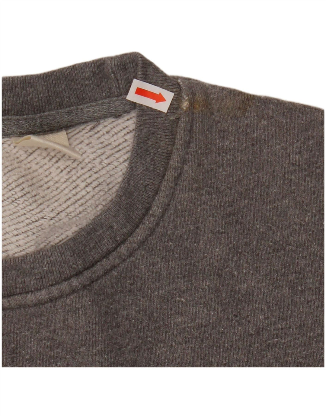 Moletom gráfico masculino Levi's Jumper XL cinza algodão