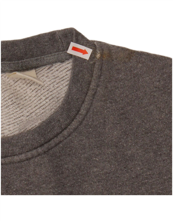 Moletom gráfico masculino Levi's Jumper XL cinza algodão