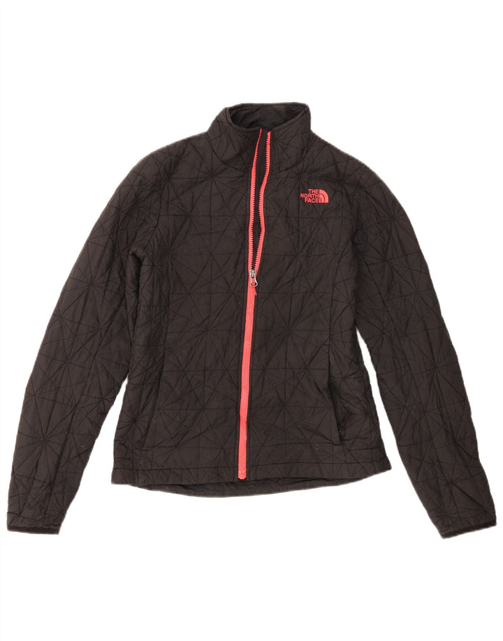 Jaqueta acolchoada feminina The North Face UK 10 poliéster cinza pequeno