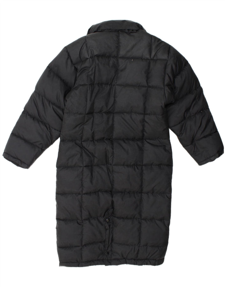 Casaco acolchoado com capuz feminino L'EQUIPE UK 10 pequeno preto