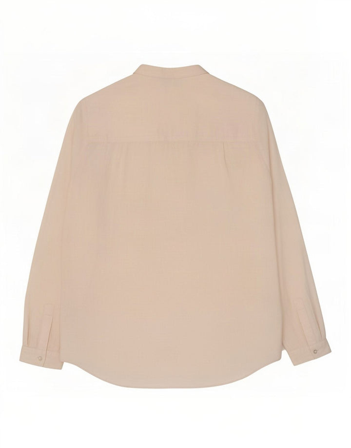 Camisa feminina Massimo Dutti UE 38 pequena bege