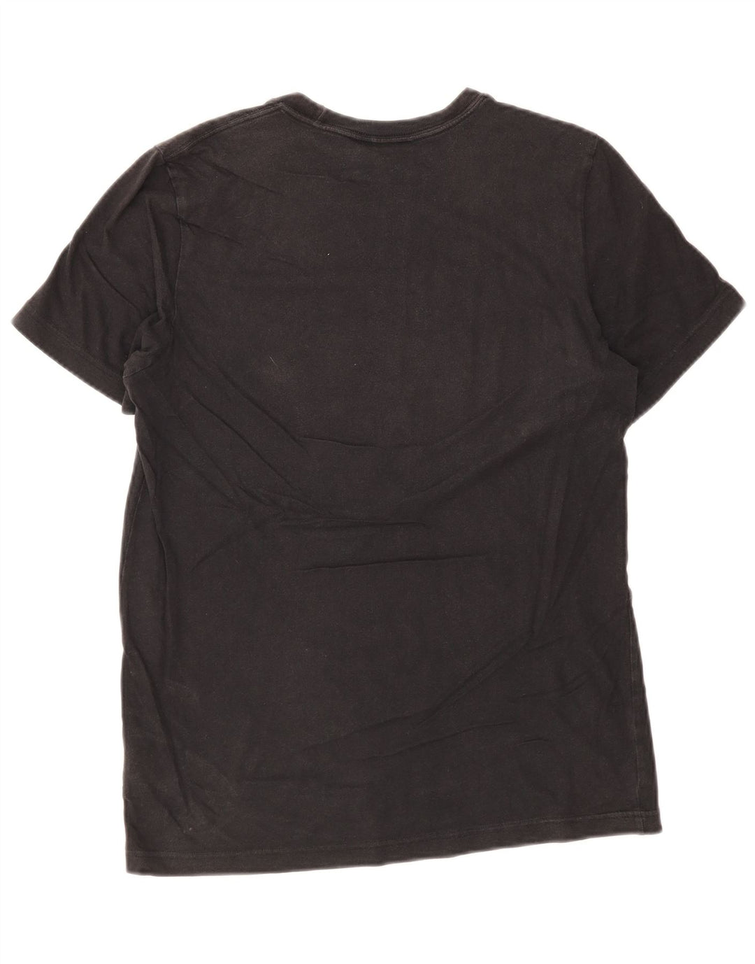 Adidas Mens Graphic T-Shirt Top Médio Algodão Preto