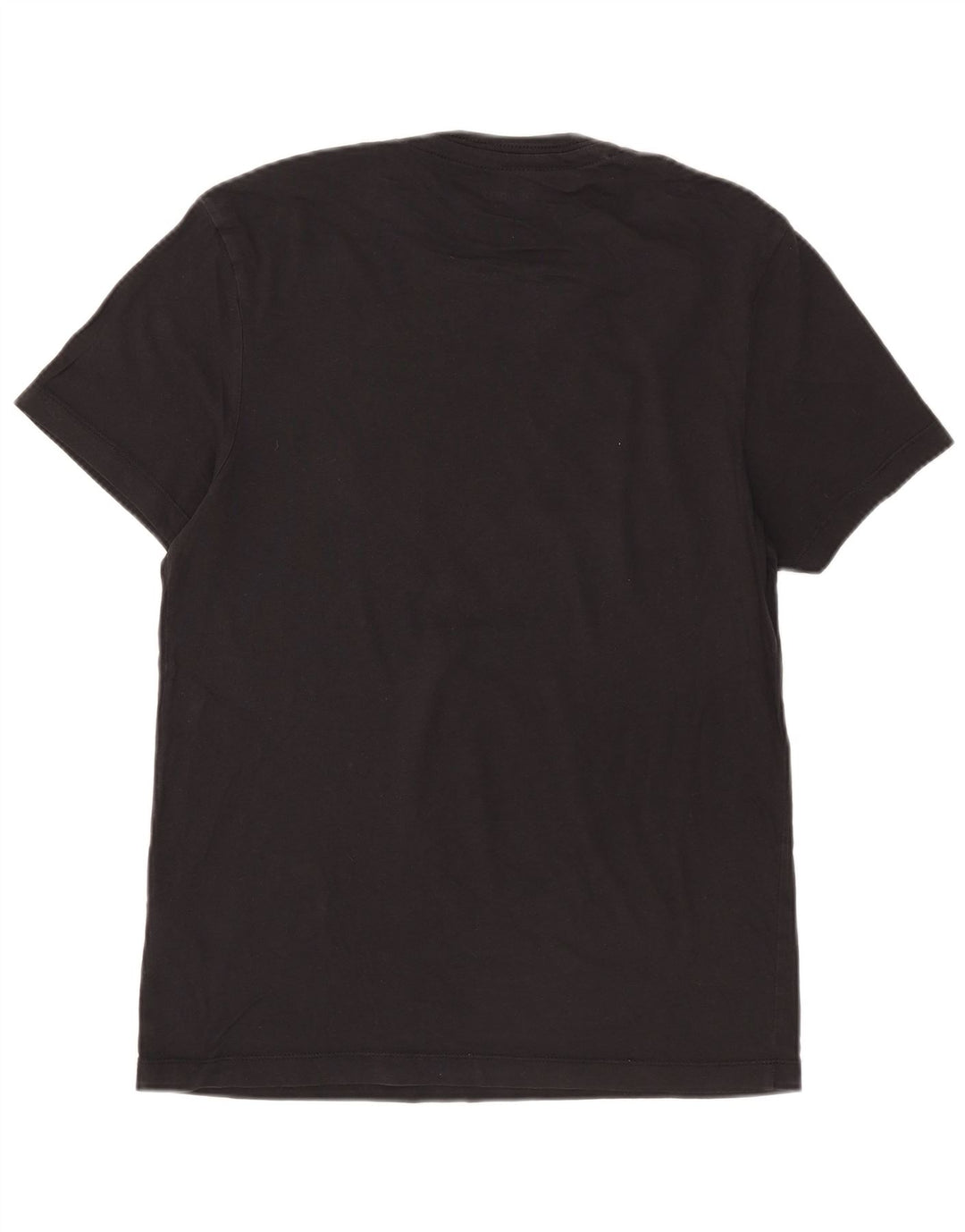 Camiseta gráfica masculina True Religion, top pequeno de algodão preto