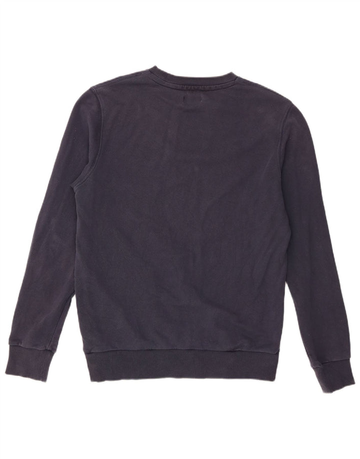 North Sails moletom gráfico masculino jumper médio azul marinho algodão