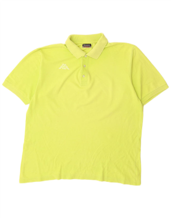 Camisa polo masculina Kappa XL algodão verde