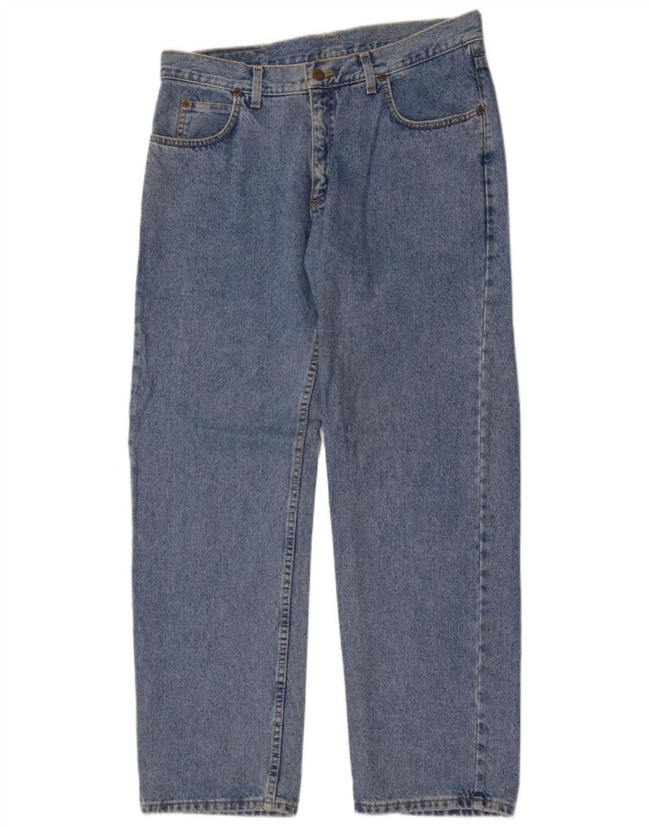 Lee Mens Ranger Straight Jeans W36 L32 Azul Algodão