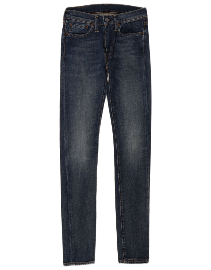 Calça jeans feminina Levi's 519 skinny W28 L34 azul algodão