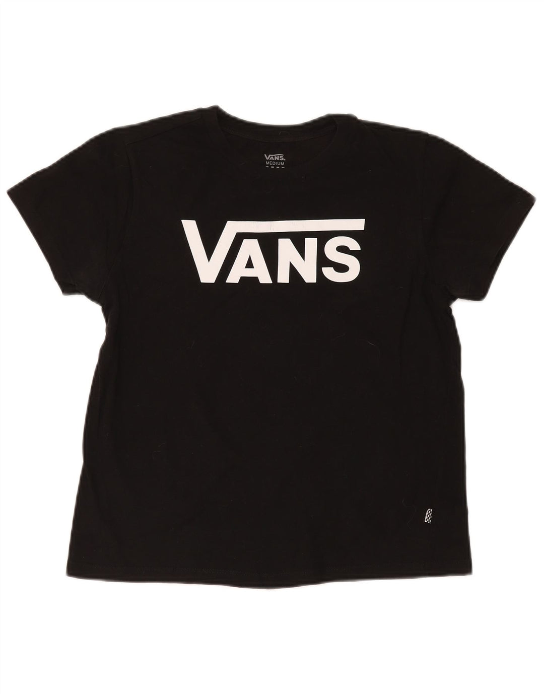 Camiseta Vans Feminina Graphic UK 14 Médio Preto