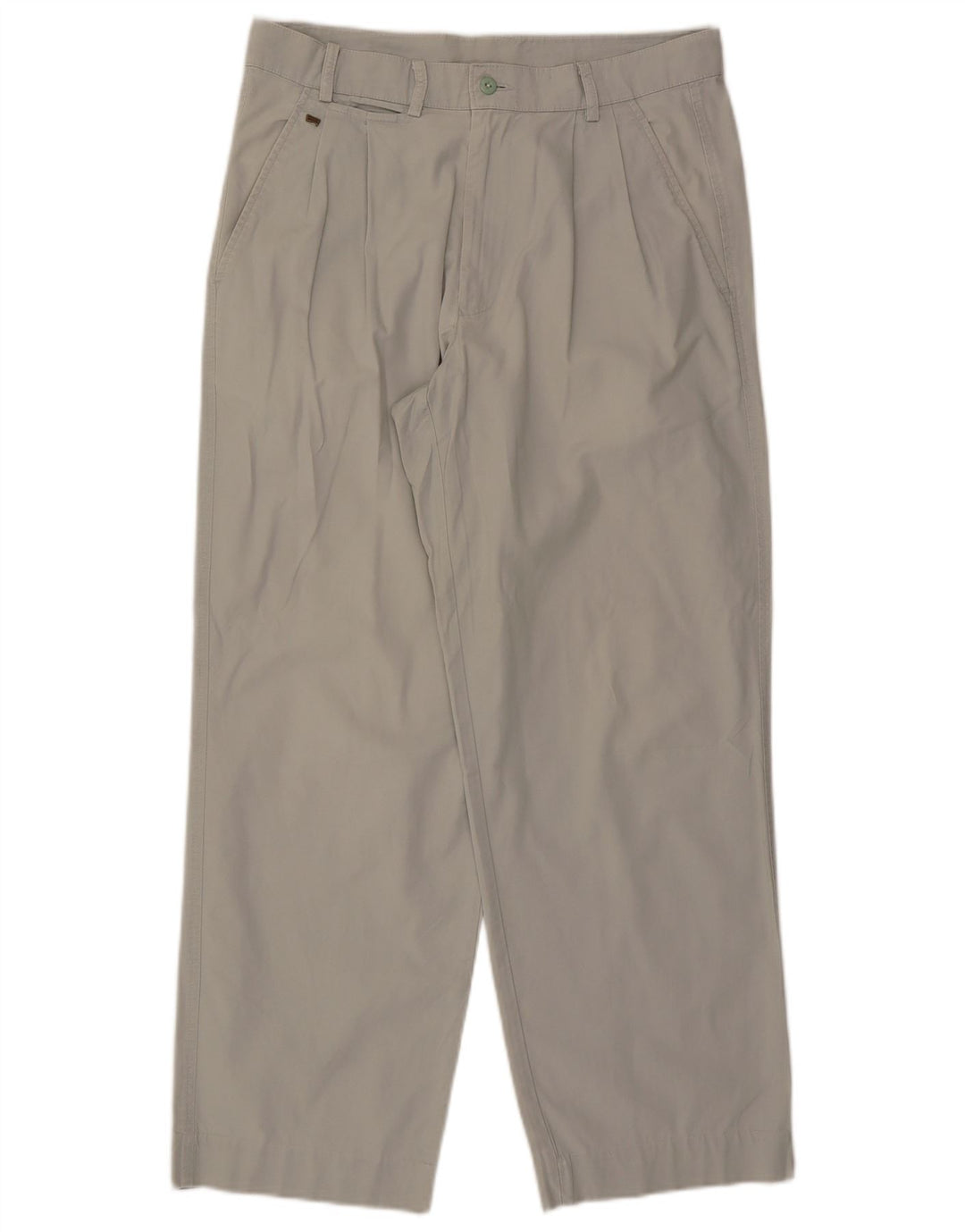 Calça Chino Feminina Carrera Pegged Grande W32 L28 Cinza