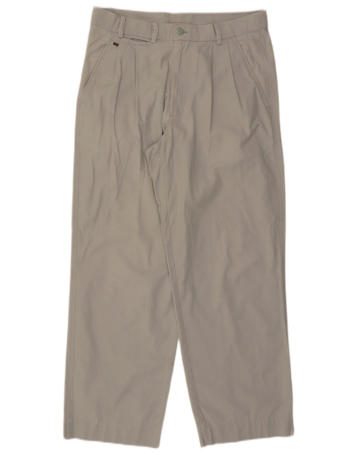 Calça Chino Feminina Carrera Pegged Grande W32 L28 Cinza