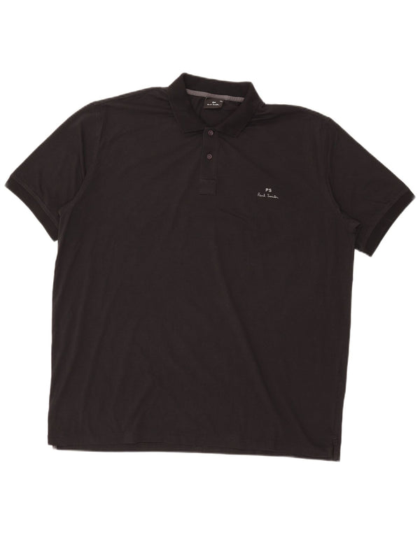 Camisa polo masculina Paul Smith 2XL algodão preto