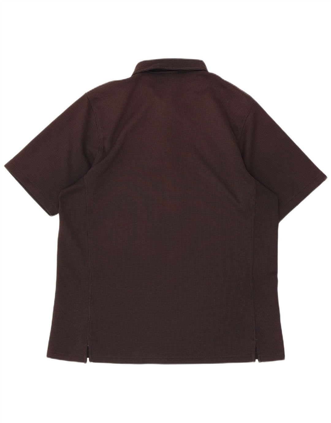 Camisa polo masculina Nike Dri Fit XL poliéster manchado preto