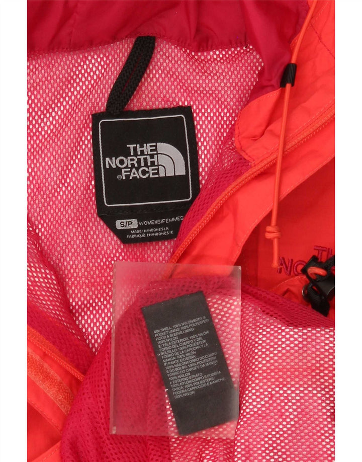 Jaqueta de chuva feminina The North Face Hyvent com capuz grande Reino Unido 10 pequena vermelha