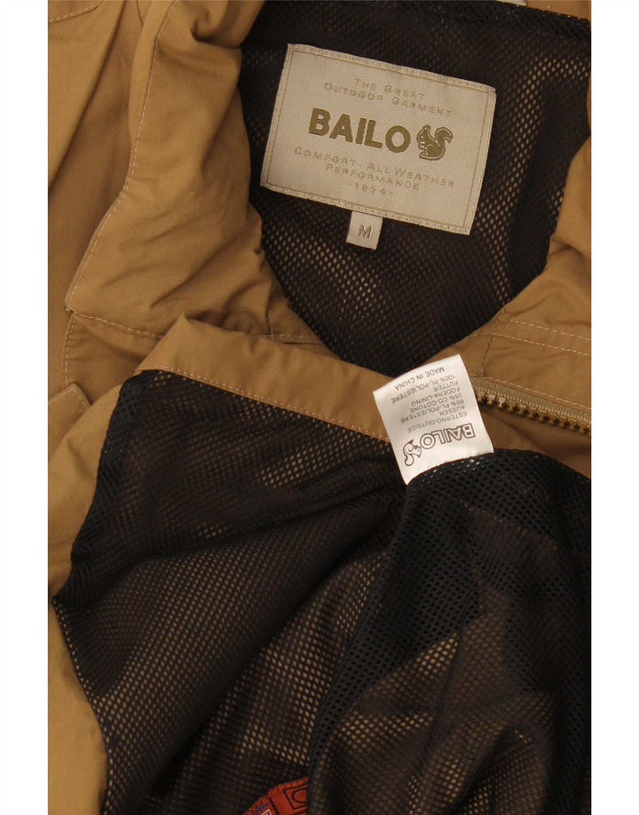 Jaqueta utilitária masculina Bailo UK 38 poliéster bege médio
