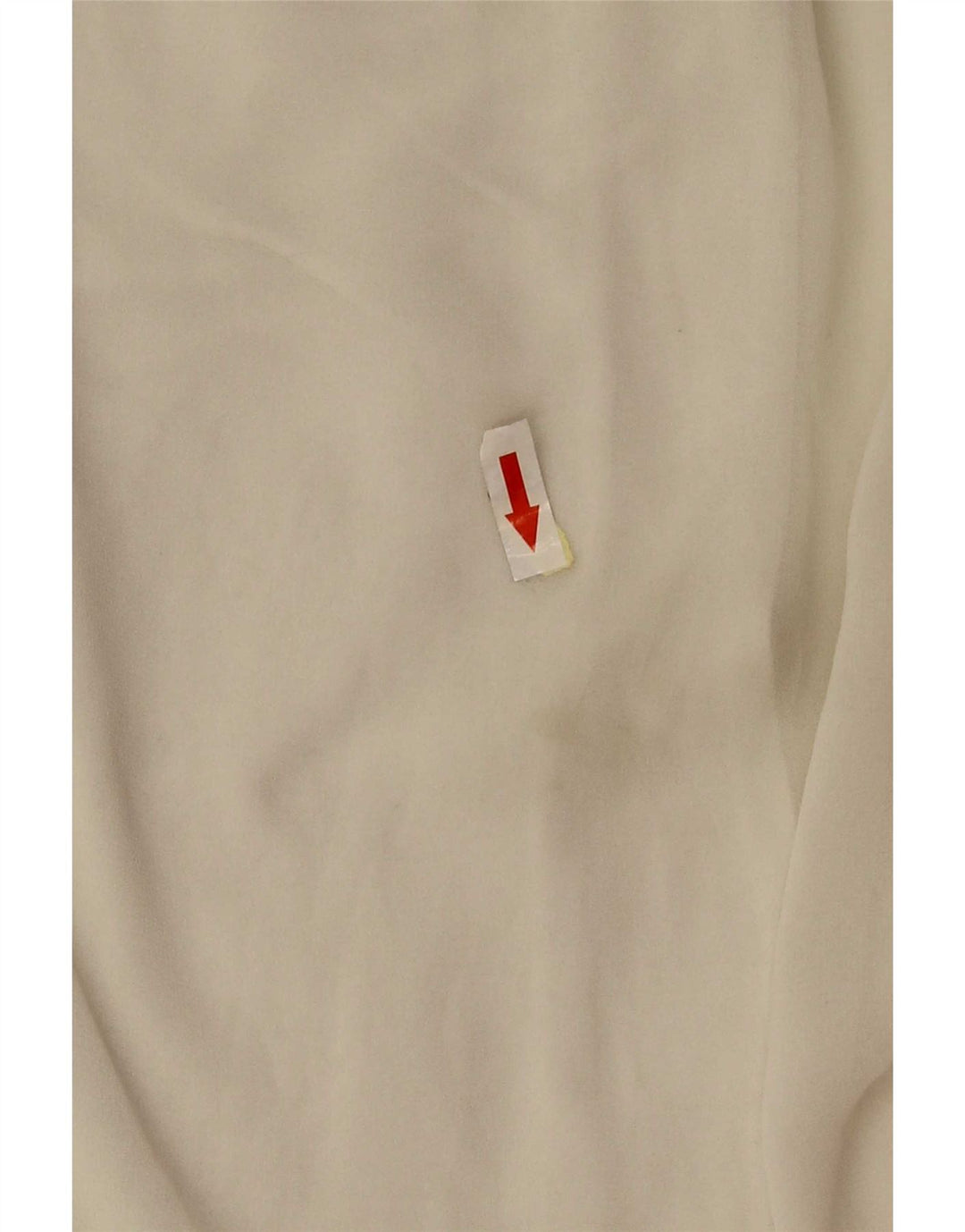 Blusa oversized feminina Zara UK 14 poliéster branco médio