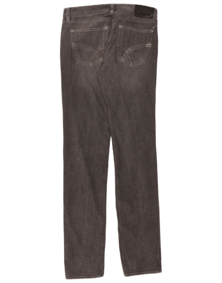 Gas Mens Albert Slim Jeans W32 L34 Cinza Algodão
