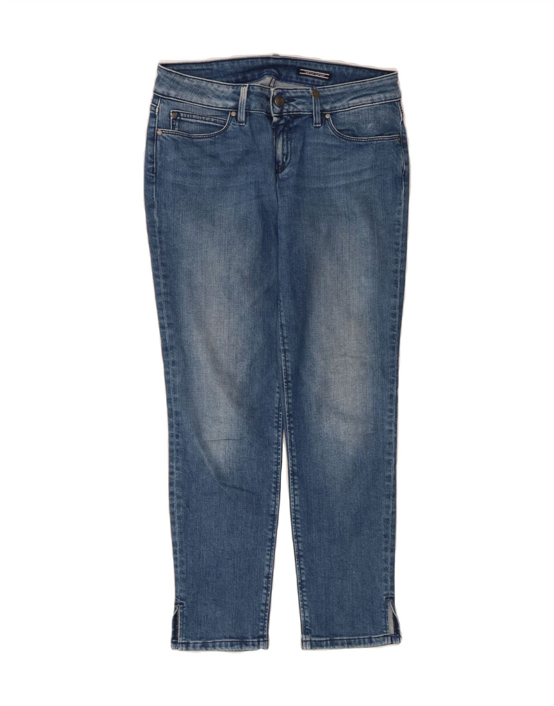 TOMMY HILFIGER Womens Slim Jeans W28 L27 Blue Cotton Vintage Tommy Hilfiger and Second-Hand Tommy Hilfiger from Messina Hembry 