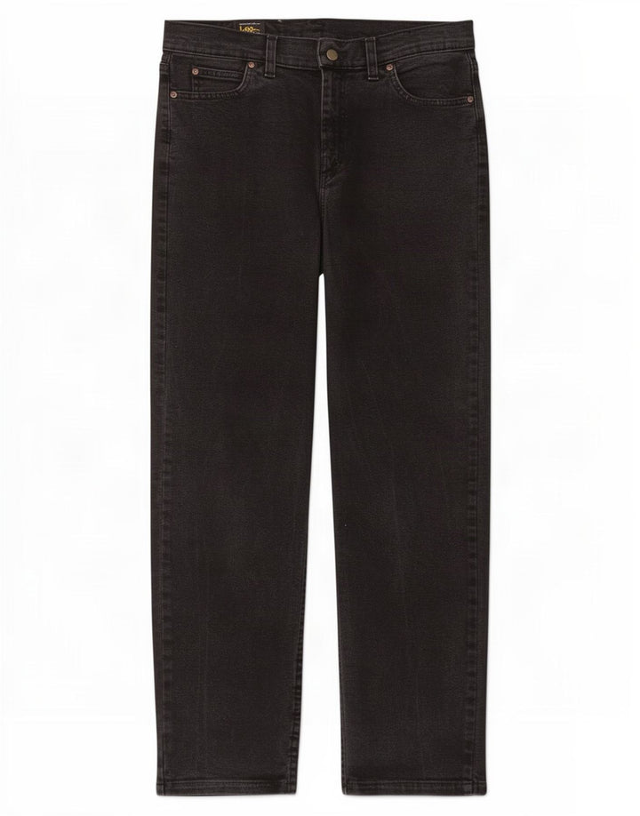 Calça jeans reta masculina Lee W28 L30 preta