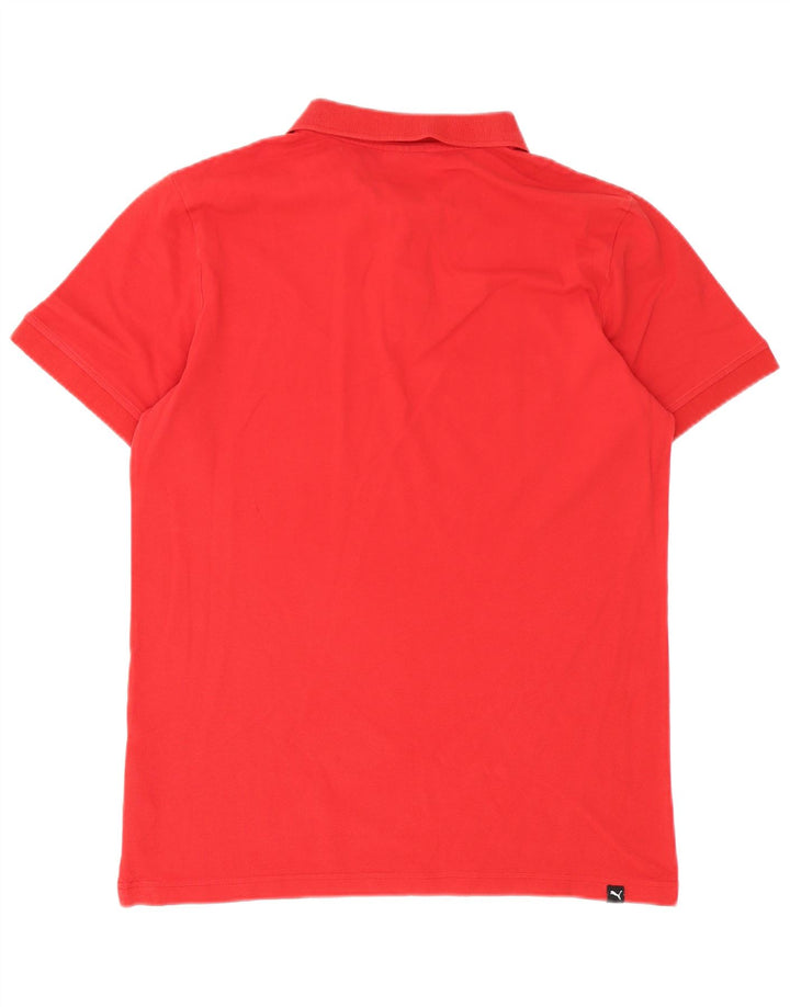 Camisa polo masculina Puma médio algodão vermelho