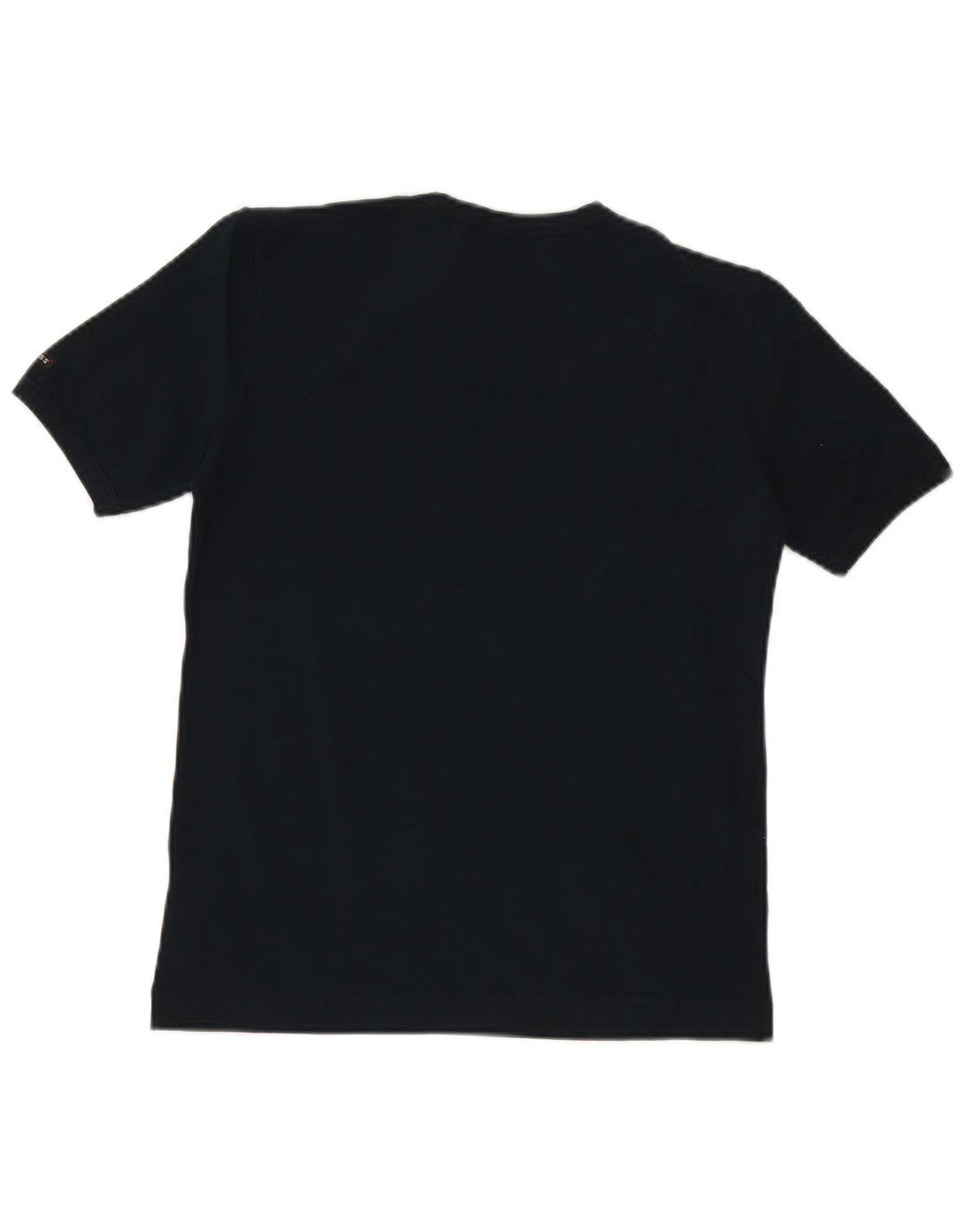 Camiseta feminina GUESS UK 12 algodão azul marinho médio