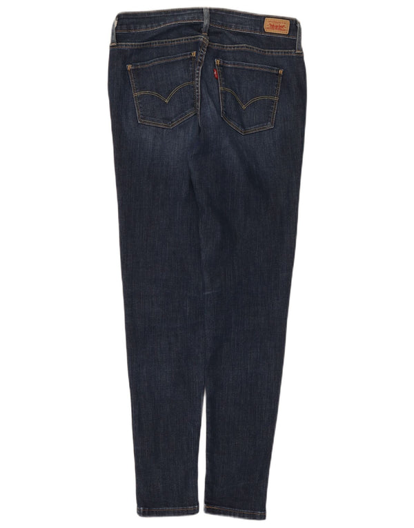 Legging feminina Levi's skinny jeans US 6 médio W28 L29 algodão azul
