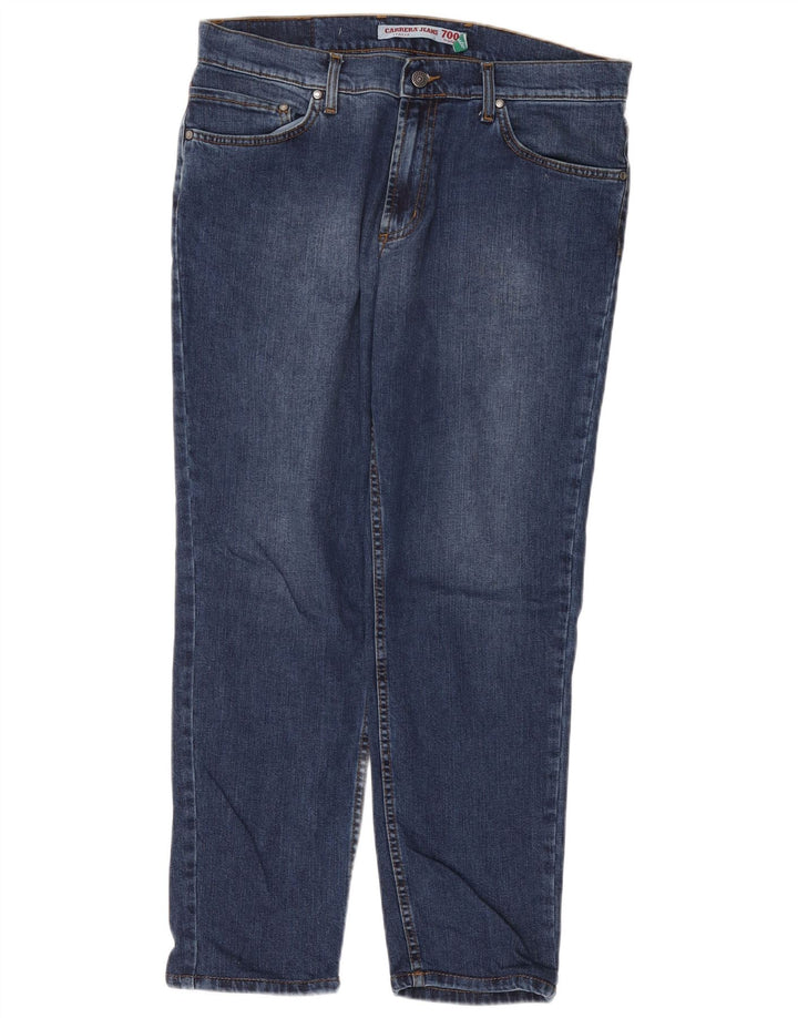 CARRERA Masculino 700 Straight Jeans W36 L28 Azul Marinho Algodão