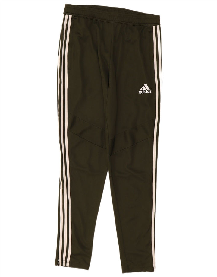Calça Adidas Mens Climacool Treino Médio Cáqui Poliéster