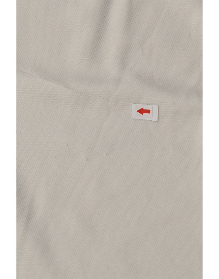 Camiseta Nike Masculina Dri Fit Graphic Top Pequeno Poliéster Branco