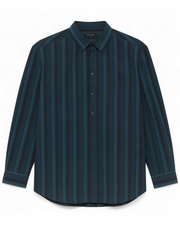 Camisa masculina James Pringle 2XL poliéster azul