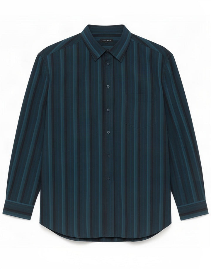 Camisa masculina James Pringle 2XL poliéster azul