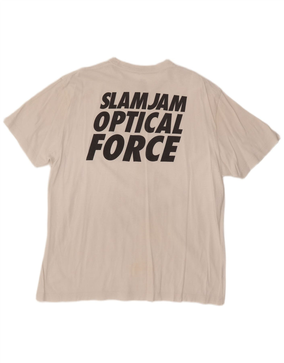 Camiseta gráfica masculina NIKE UK 45/47 XL algodão branco