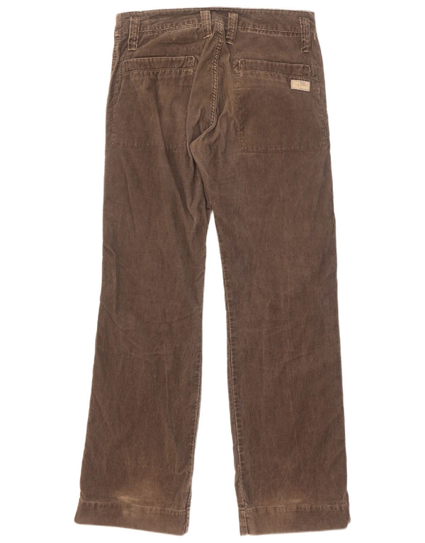 Calça masculina diesel reta de veludo W30 L33 algodão cinza