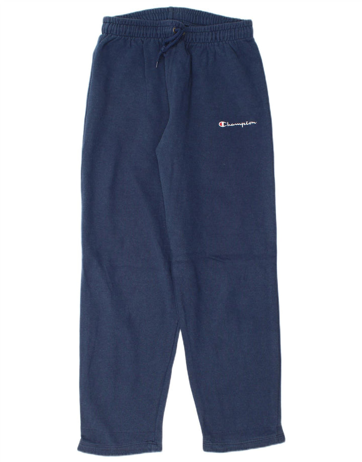 Calça de treino masculina Champion de algodão azul marinho médio