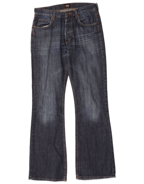Lee Mens Denver Bootcut Jeans W32 L34 Azul Marinho Algodão