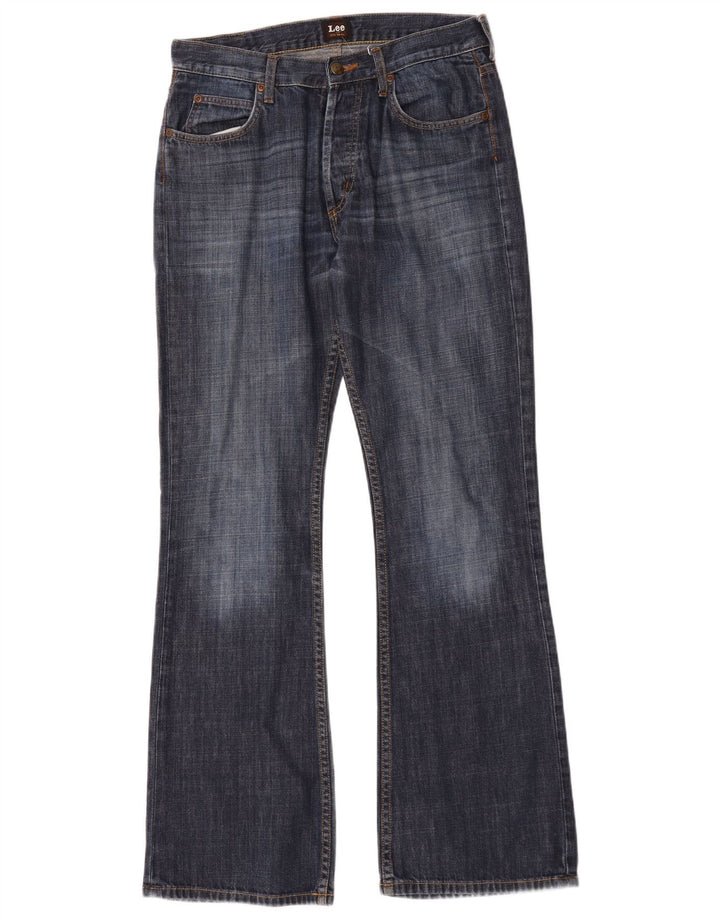 Lee Mens Denver Bootcut Jeans W32 L34 Azul Marinho Algodão