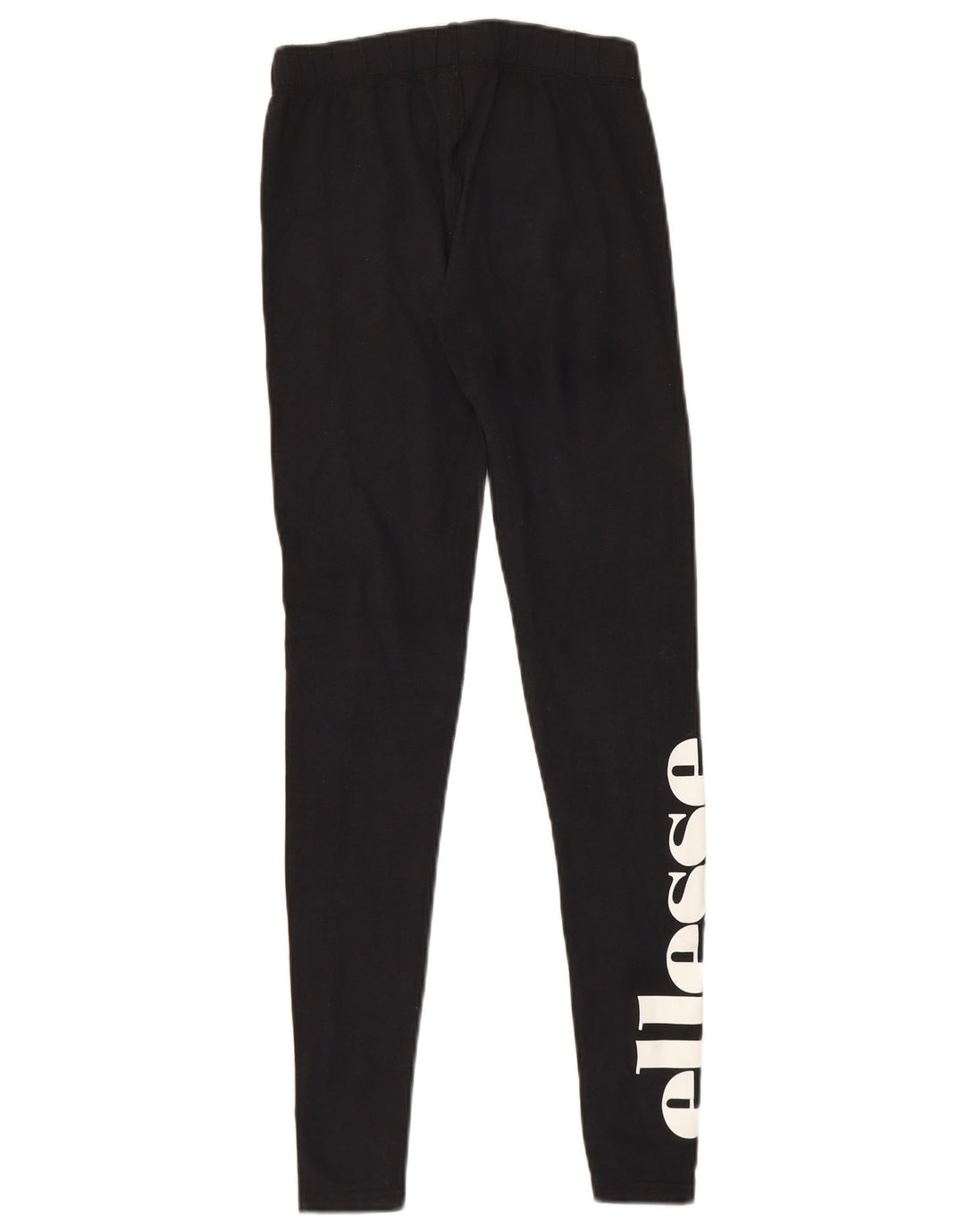 Ellesse Leggings Gráficos Femininos Reino Unido 8 Pequeno Algodão Preto