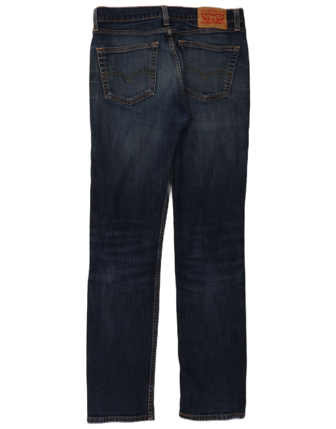 Levi's Masculino 511 Slim Jeans W32 L34 Azul Marinho Algodão