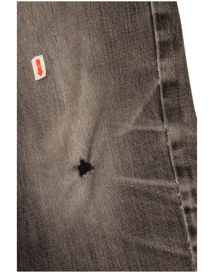 FAT FACE Jeans Slim Feminino W30 L29 Algodão Cinza